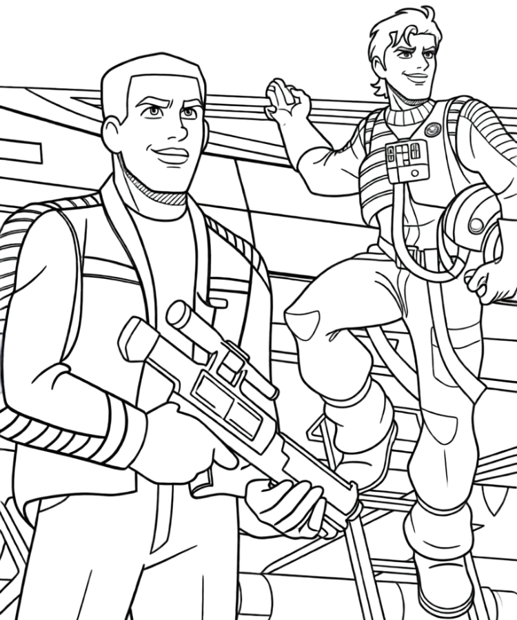 Star Wars Finn Character Wallpapers, Posters, and Coloring Pages for Fans 20 Finn Adventure Coloring Page
