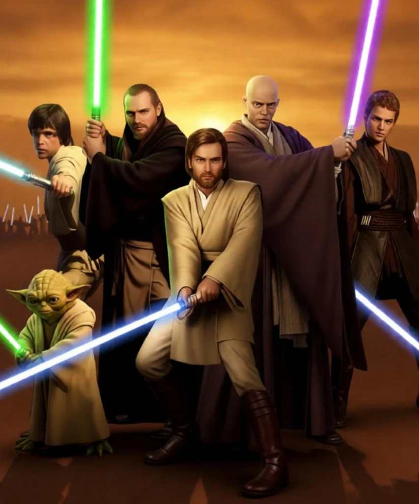 Powerful Jedi and Force Users
