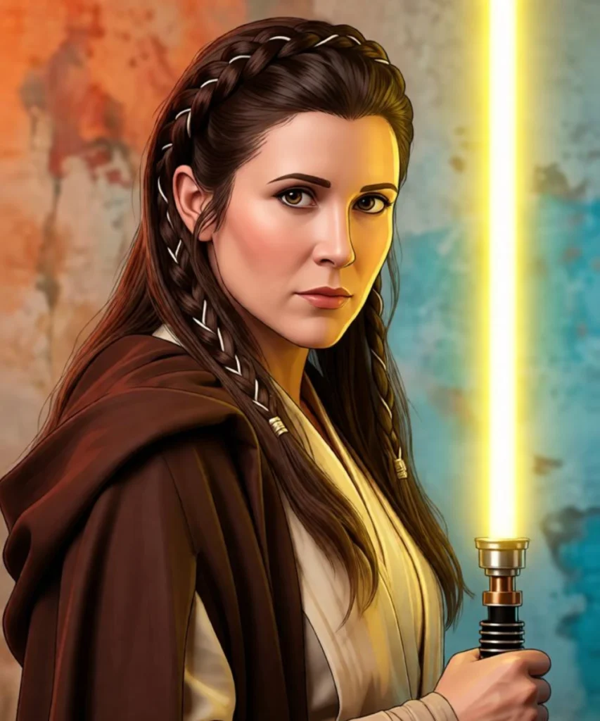 Princess Leia Heroic Poster