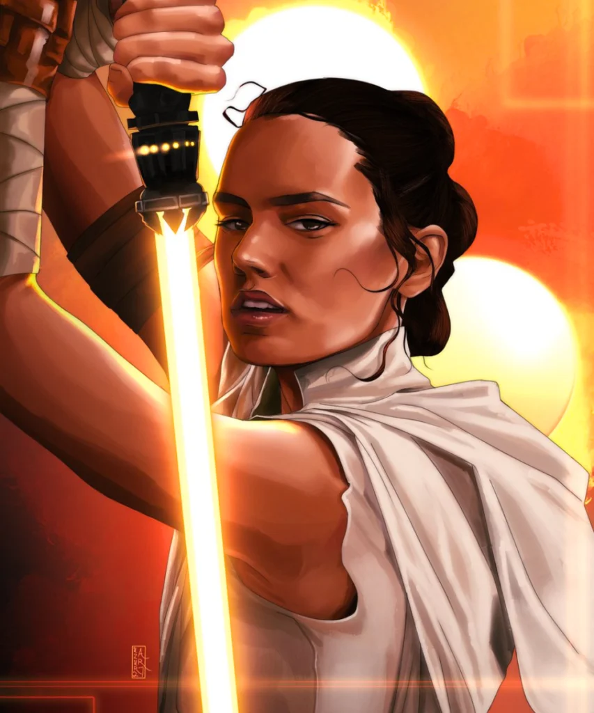 Rey Lightsaber Wallpaper